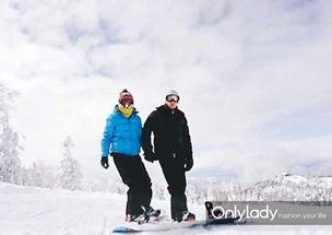 明星去的滑雪,滑向冰雪世界的璀璨瞬间  第2张