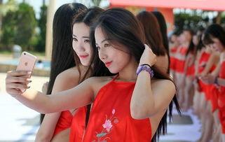 网红美女群照,青春风采与时尚潮流的完美融合  第2张